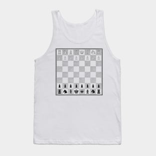 Victorian Chess Board Tank Top